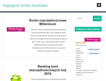 Tablet Screenshot of bankowe-konto.pl